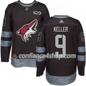 Adidas Maillot de Hockey Arizona Coyotes Clayton Keller 9 1917-2017 100th Anniversary Noir Authentic - Homme